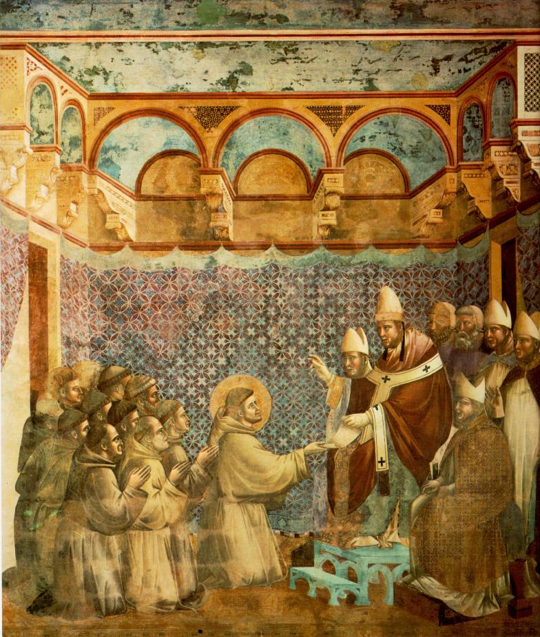 Innocenzo III conferma la Regola francescana